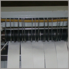 filter bag snap band strip cutting machine