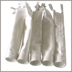 polyester filter bag with tie straps