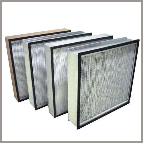 E11 to H14 Rigid pleated box HEPA filter,