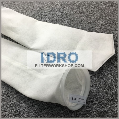 plastic ring polypropylene(PP) polyester(PE) felt filter bags