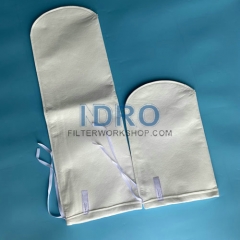 polypropylene(PP)/polyester(PE) felt drawstring filter bags